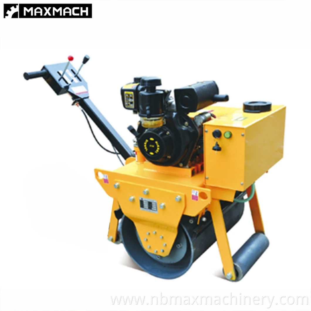 Gasoline Compactor Road Rolling Machine Single and Double Drum Static Road Roller Manufacturer Price